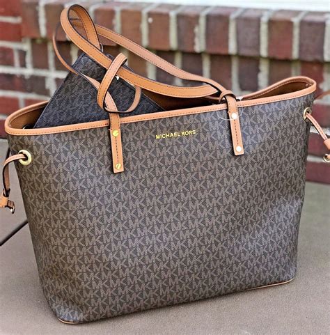 michael kors jet set large studded tote|michael kors jet set duffle.